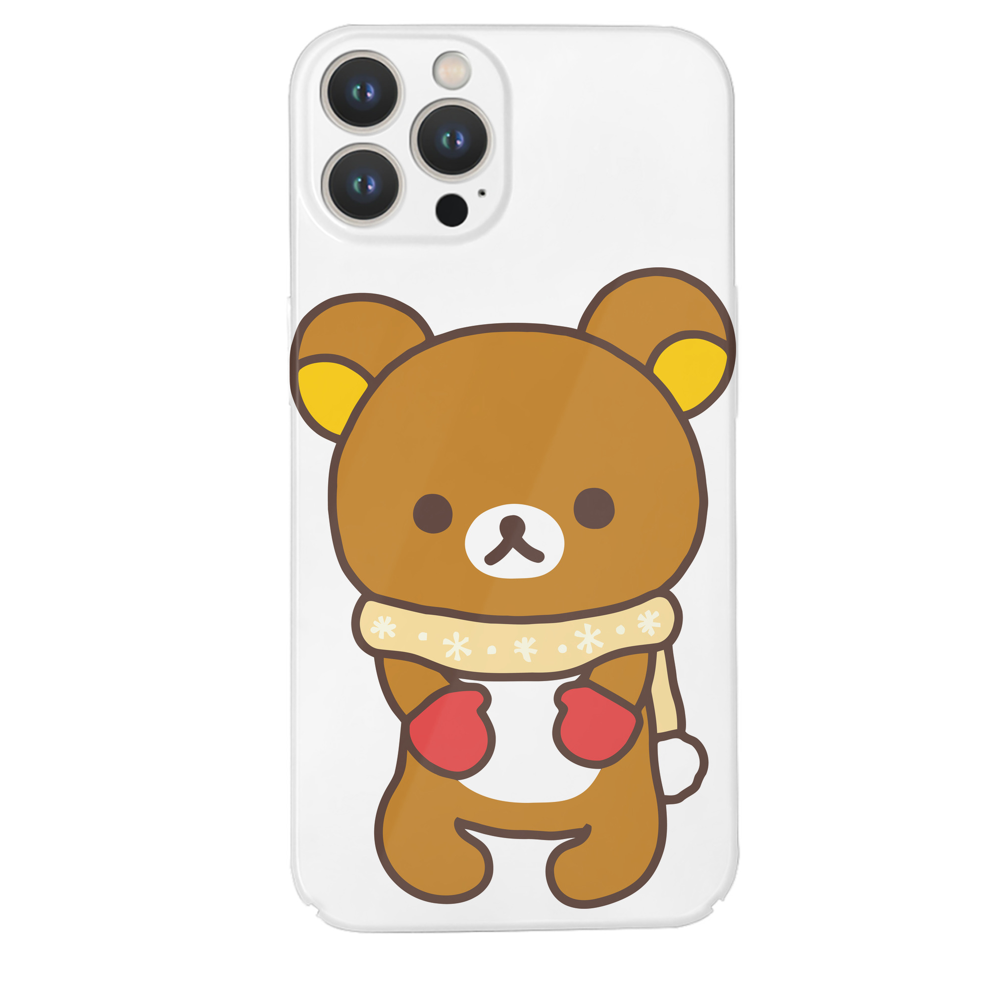 （画像用） リラックマ リラックマ キイロイトリ Rilakkuma Korilakkuma Kiiroitori 【iPhone 14シリーズ対応】ハードケース